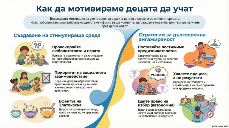Как да мотивираме децата да учат