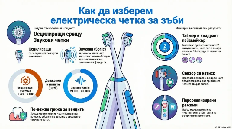Как да изберем електрическа четка за зъби: Пълно ръководство за здрава усмивка